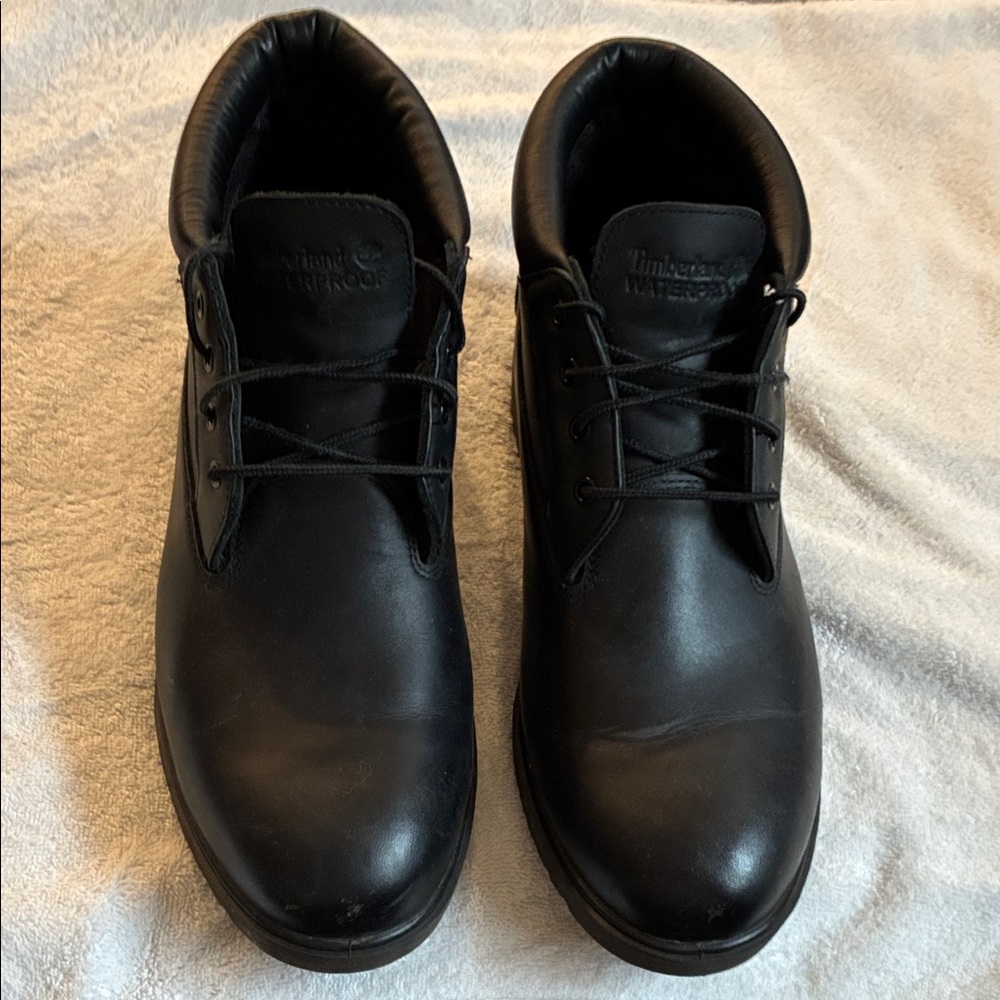 Timberland Men's Classic Black Leather Boots